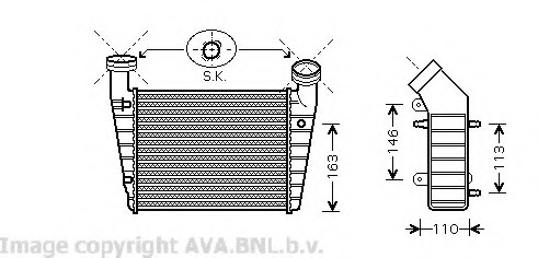 Intercooler compresor