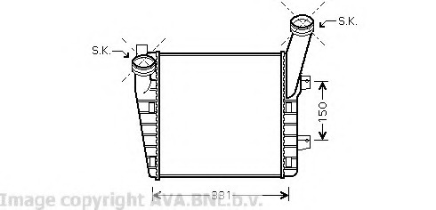 Intercooler compresor