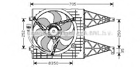 Ventilator radiator