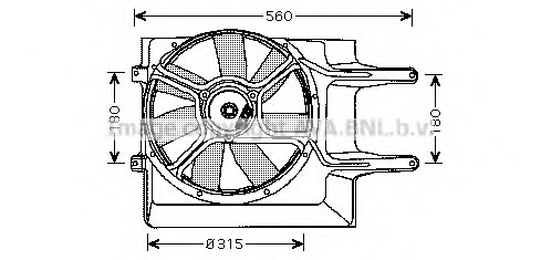 Ventilator radiator