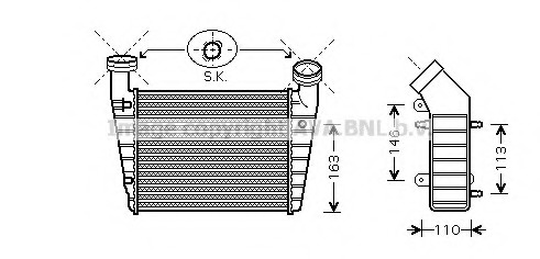 Intercooler compresor