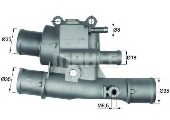 Termostat lichid racire