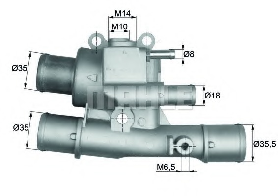 Termostat lichid racire