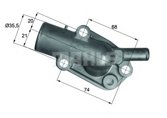 Termostat lichid racire