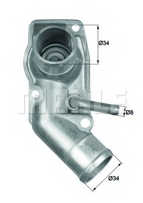 Termostat lichid racire