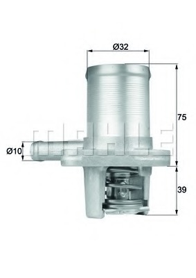 Termostat lichid racire