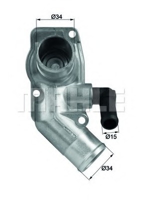 Termostat lichid racire