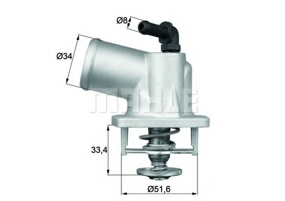 Termostat lichid racire