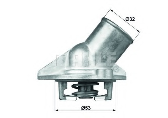 Termostat lichid racire