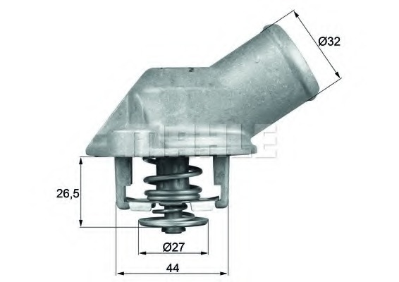 Termostat lichid racire