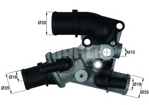 Termostat lichid racire