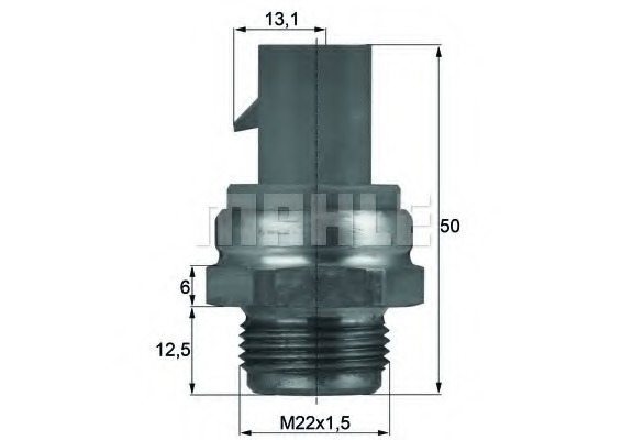 Comutator temperatura ventilator radiator