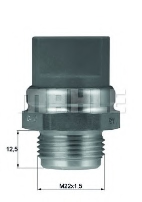 Comutator temperatura ventilator radiator