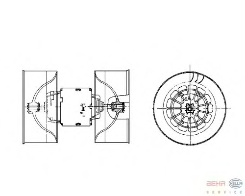 Ventilator habitaclu