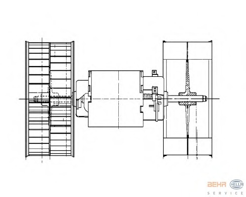 Ventilator habitaclu