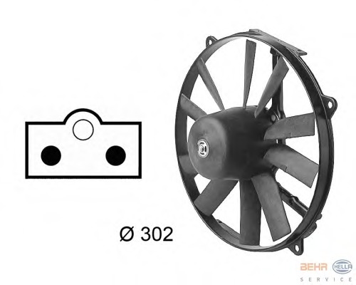 Ventilator radiator