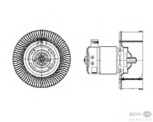 Ventilator habitaclu