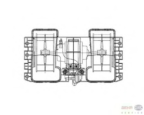 Ventilator habitaclu