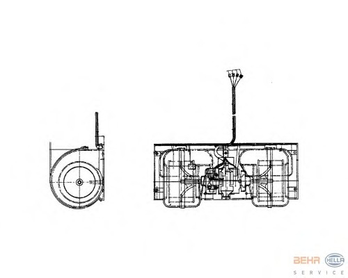 Ventilator habitaclu