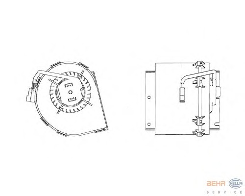 Ventilator habitaclu