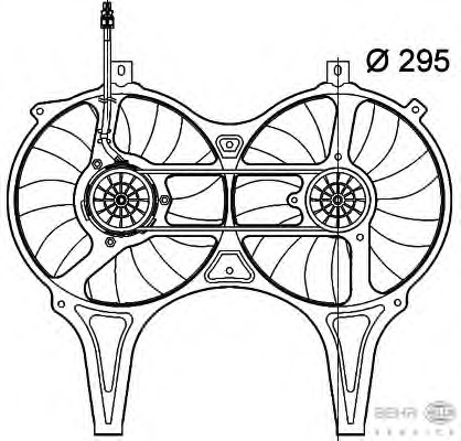 Ventilator radiator