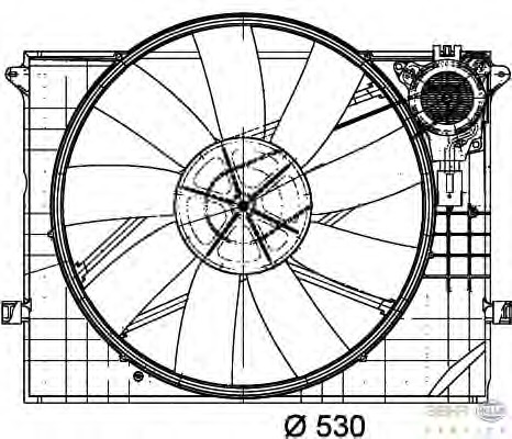 Ventilator radiator