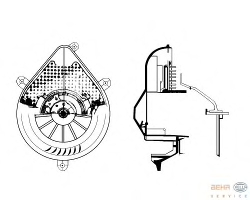 Ventilator habitaclu