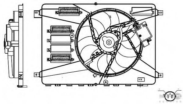 Ventilator radiator