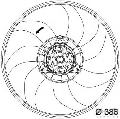 Ventilator radiator