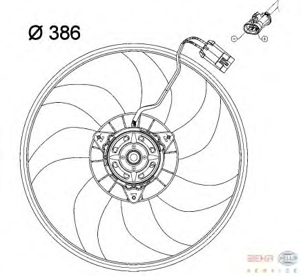 Ventilator radiator