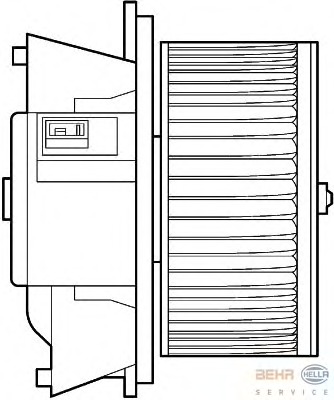 Ventilator habitaclu