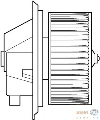 Ventilator habitaclu