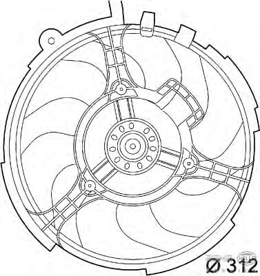 Ventilator radiator