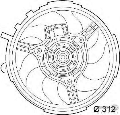 Ventilator radiator