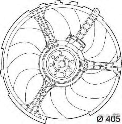 Ventilator radiator