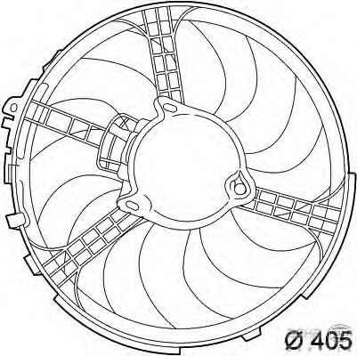 Ventilator radiator