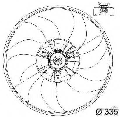 Ventilator radiator