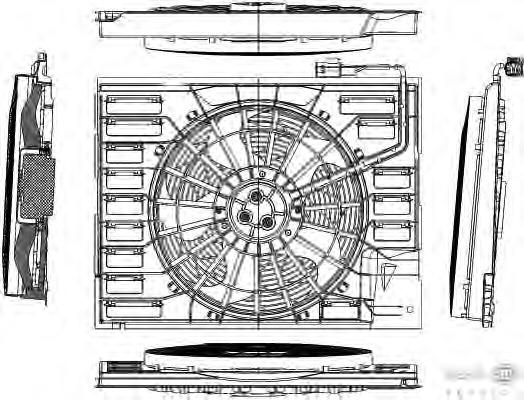 Ventilator radiator