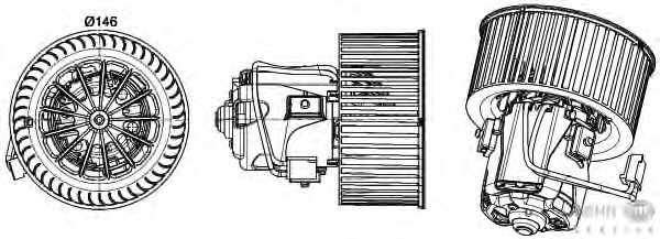 Ventilator habitaclu