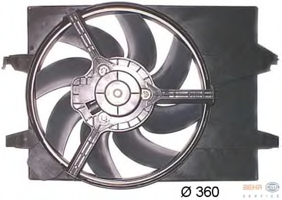 Ventilator radiator