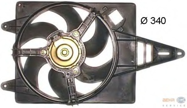 Ventilator radiator