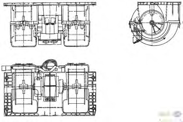 Ventilator habitaclu