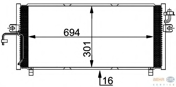 Condensator climatizare