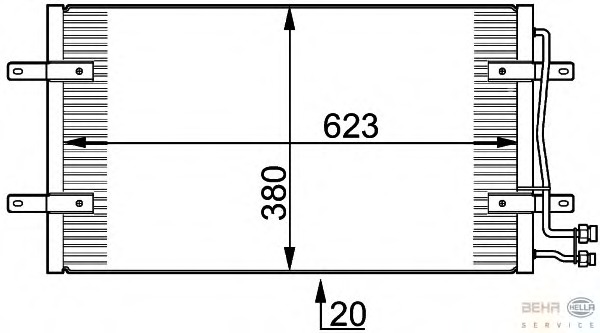 Condensator climatizare