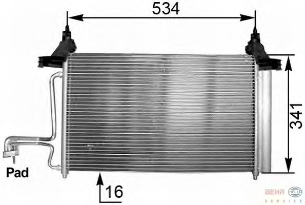 Condensator climatizare