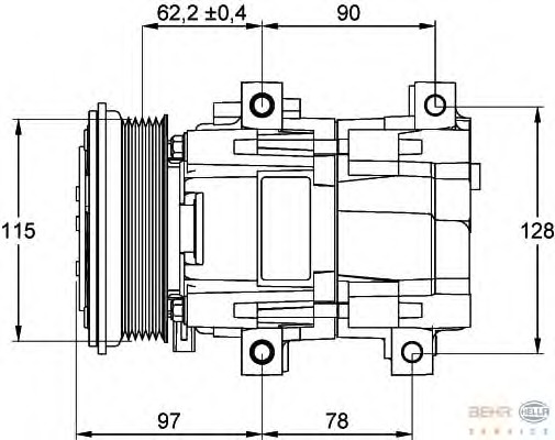 Compresor aer conditionat