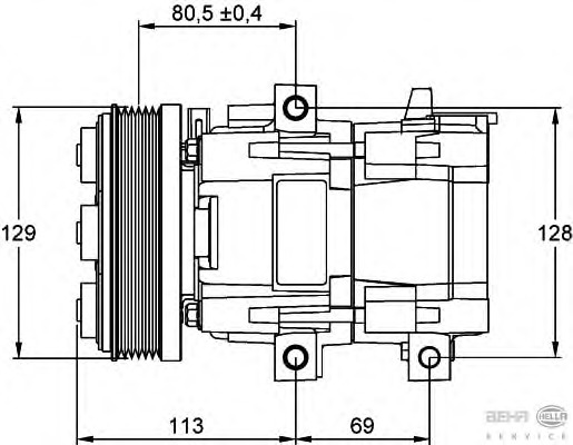 Compresor aer conditionat