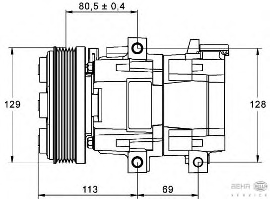 Compresor aer conditionat