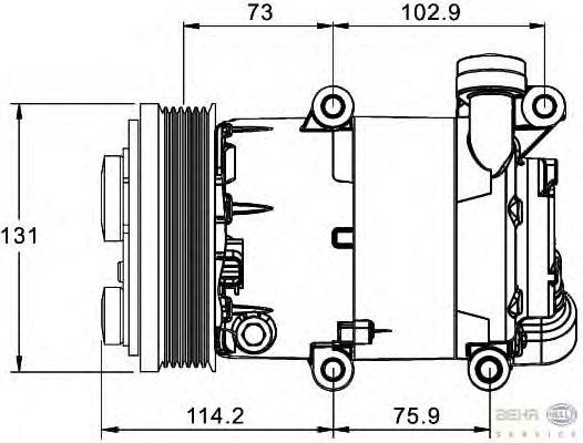 Compresor aer conditionat