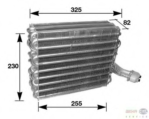 Evaporator aer conditionat